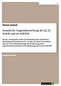 E-Book (pdf) Sozialrecht: Gegenüberstellung der §§ 22 SGB II und 41 SGB VIII von Stefan Grösch
