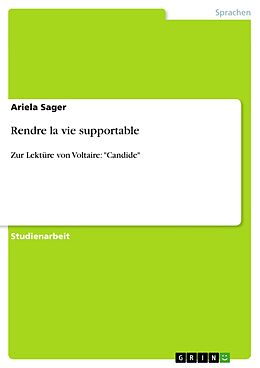 E-Book (epub) Rendre la vie supportable von Ariela Sager