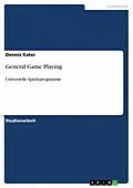 E-Book (epub) General Game Playing von Dennis Kater