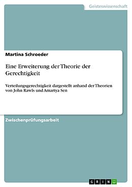 E-Book (pdf) Eine Erweiterung der Theorie der Gerechtigkeit von Martina Schroeder
