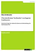 E-Book (pdf) Über den Roman "Sin Rumbo" von Eugenio Cambaceres von Nina Armbruster