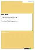 E-Book (pdf) Automobil und Umwelt von Nina Heigl