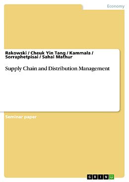 eBook (epub) Supply Chain and Distribution Management de Rakowski, Cheuk Yin Tang, Kammala