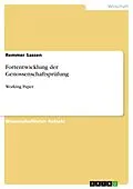 E-Book (pdf) Fortentwicklung der Genossenschaftsprüfung von Remmer Sassen