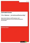 E-Book (epub) USA - Pakistan - "An Awkward Partnership" von Jan-Frederik Kremer