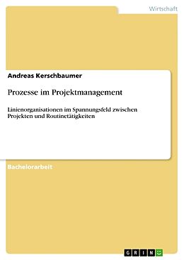 Kartonierter Einband Prozesse im Projektmanagement von Andreas Kerschbaumer