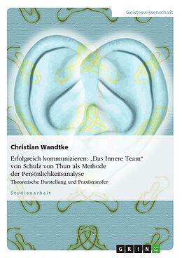E-Book (epub) Das Innere Team von Schulz von Thun von Christian Wandtke