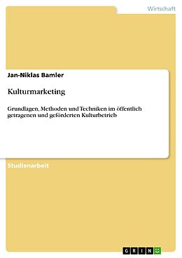 E-Book (epub) Kulturmarketing von Jan-Niklas Bamler