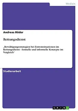 E-Book (epub) Rettungsdienst von Andreas Röder