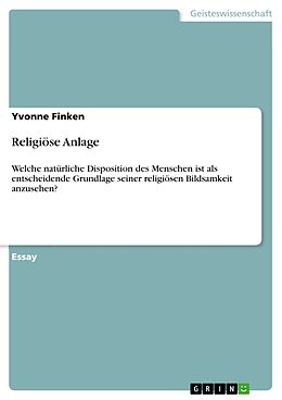 E-Book (epub) Religiöse Anlage von Yvonne Finken