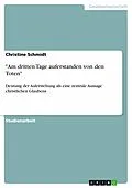 E-Book (pdf) "Am dritten Tage auferstanden von den Toten" von Christine Schmidt