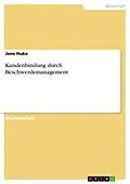 E-Book (pdf) Kundenbindung durch Beschwerdemanagement von Jens Huke