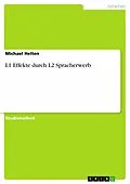 E-Book (pdf) L1 Effekte durch L2 Spracherwerb von Michael Helten