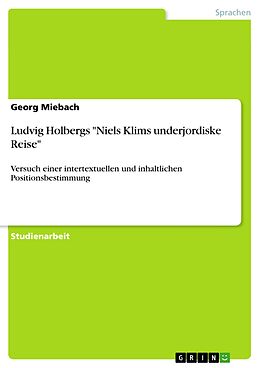 E-Book (epub) Ludvig Holbergs "Niels Klims underjordiske Reise" von Georg Miebach