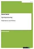 E-Book (epub) Sportsponsoring von Daniel Bartel