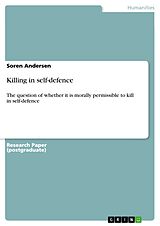 eBook (epub) Killing in self-defence de Soren Andersen