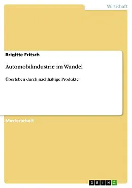 E-Book (pdf) Automobilindustrie im Wandel von Brigitte Fritsch