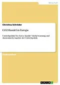 E-Book (pdf) CO2-Handel in Europa von Christina Schröder