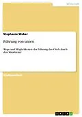 E-Book (pdf) Führung von unten von Stephanie Weber