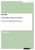 E-Book (pdf) Franz Kafka: "Brief an den Vater" von Ron Klug