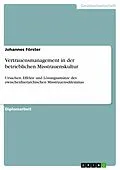 E-Book (pdf) Vertrauensmanagement in der betrieblichen Misstrauenskultur von Johannes Förster