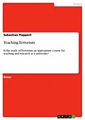 E-Book (epub) Teaching Terrorism von Sebastian Plappert
