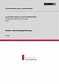 E-Book (epub) Kosten- und Leistungsrechnung von Harald Eichsteller