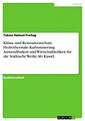 E-Book (pdf) Betrachtung der Anwendbarkeit und Wirtschaftlichkeit des Verfahrens der Hydrothermalen Karbonisierung für die Städtische Werke AG Kassel von Tobias Helmut Freitag