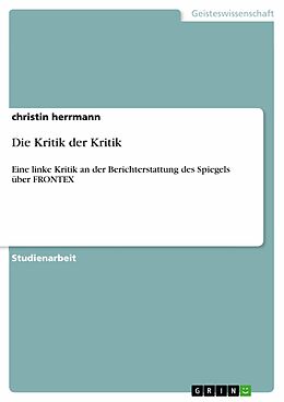 E-Book (pdf) Die Kritik der Kritik von christin herrmann