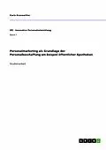 E-Book (pdf) Personalmarketing als Grundlage der Personalbeschaffung am Beispiel öffentlicher Apotheken von Karin Kronawitter