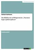 E-Book (epub) Die Bildtheorie in Wittgensteins "Tractatus logico-philosophicus" von Herbert Hofmann