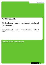 eBook (pdf) Methods and micro economy of biodiesel production de Per Kleinschmidt