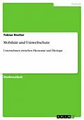 E-Book (epub) Mobilität und Umweltschutz von Tobias Rischer
