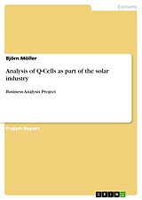 eBook (pdf) Analysis of Q-Cells as part of the solar industry de Björn Möller