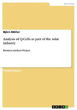 eBook (pdf) Analysis of Q-Cells as part of the solar industry de Björn Möller