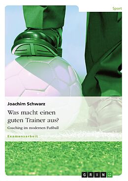 E-Book (pdf) Was macht einen guten Trainer aus? von Joachim Schwarz
