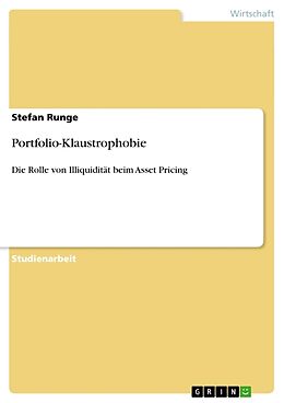 Kartonierter Einband Portfolio-Klaustrophobie von Stefan Runge