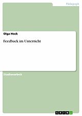 E-Book (pdf) Feedback im Unterricht von Olga Hock