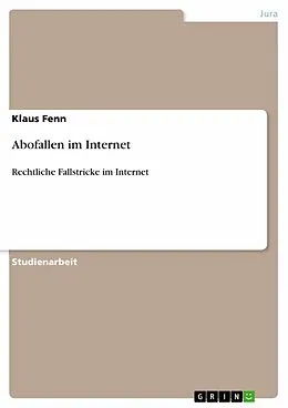 E-Book (epub) Abofallen im Internet von Klaus Fenn