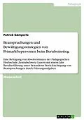 E-Book (epub) Beanspruchungen und Bewältigungsstrategien von Primarlehrpersonen beim Berufseinstieg von Patrick Gämperle