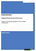 E-Book (epub) England look dead and buried von Saskia Bommert