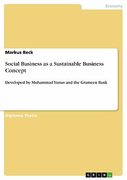 eBook (epub) Social Business as a Sustainable Business Concept de Markus Beck