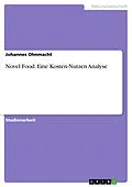 E-Book (epub) Novel Food von Johannes Ohnmacht