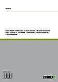 E-Book (pdf) Hans-Peter Feldmanns 'Kitsch-Koloss' - Kitsch-Kriterien nach Gustav E. Pazaurek 'Geschmacksverirrungen im Kunstgewerbe' von Anonym