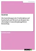 E-Book (pdf) Die Auswirkungen des Uranbergbaus auf Landschaft und Mensch am Beispiel des ehemaligen Uranerzbergbaugebietes Ronneburg von David Zuk