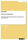 E-Book (epub) Permission Marketing von Julia Cebis