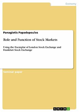 eBook (pdf) Role and Function of Stock Markets de Panagiotis Papadopoulos