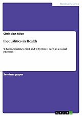eBook (pdf) Inequalities in Health de Christian Röse