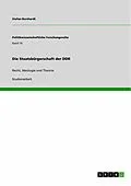 E-Book (pdf) Die Staatsbürgerschaft der DDR von Stefan Borchardt