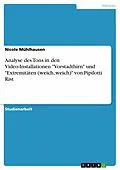 E-Book (epub) Analyse des Tons in den Video-Installationen "Vorstadthirn" und "Extremitäten (weich, weich)" von Pipilotti Rist von Nicole Mühlhausen